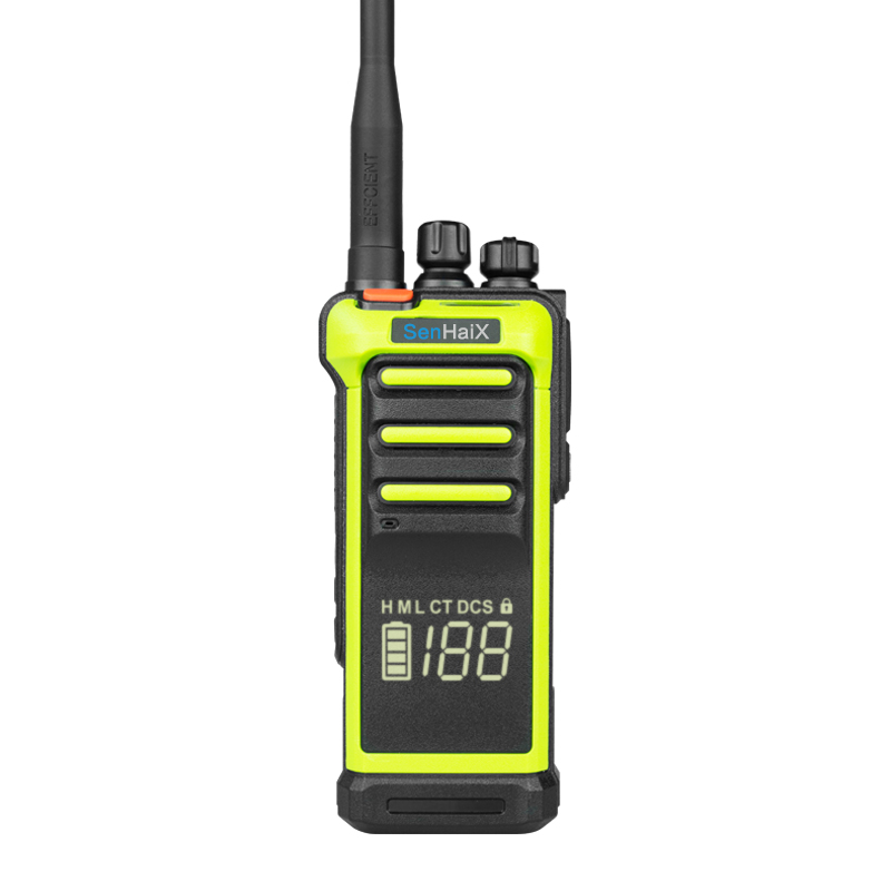 UHF VHF 10W วิทยุมือถือสองทาง
