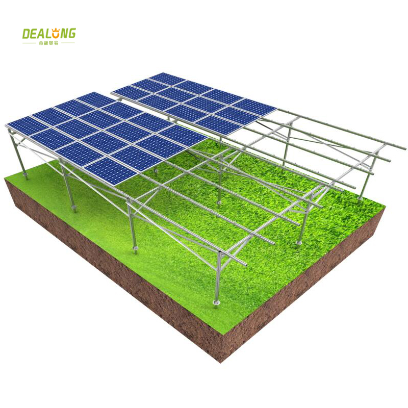 Solar Power Farm ระบบติดตั้งสายดินพลังงานแสงอาทิตย์สำหรับที่ดินฟาร์ม
