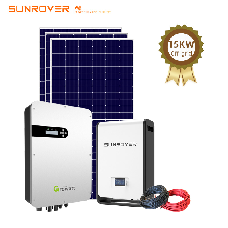 ประสิทธิภาพสูง 15KW Solar Off Grid System
