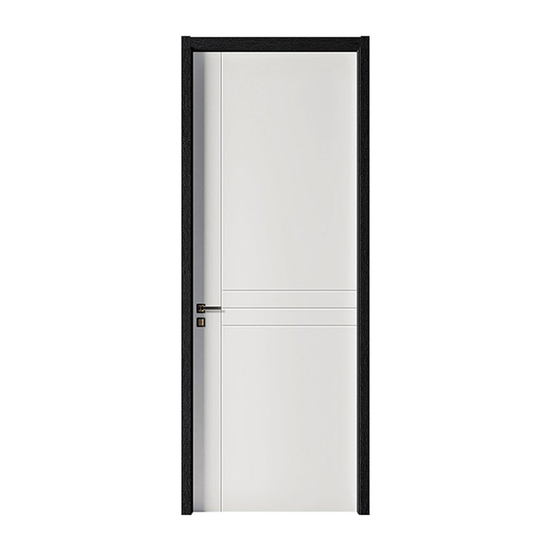 ประตูไม้พีวีซีคุณภาพสูงกันน้ำห้องน้ำห้องครัวประตูไม้
