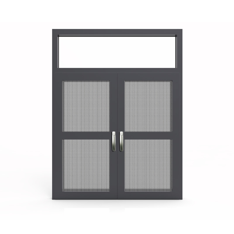 ประตูบานพับระดับมืออาชีพพร้อม Steel Fly Screen (kpm100)
