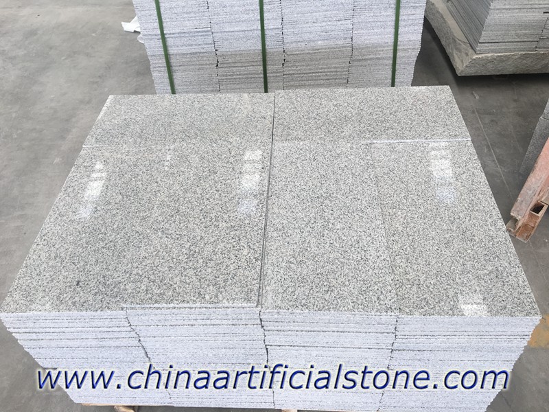 หินแกรนิตสีเทาราคาถูกของจีน G603 หินแกรนิตสีขาว Seasame
