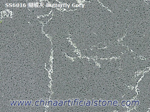 Grey Carrara Grey กับ White Veins Quartz Slabs
