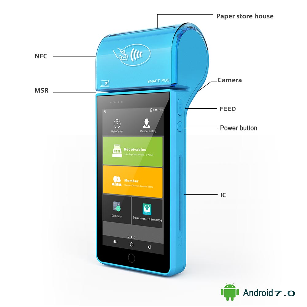 4G Android POS . ใหม่ล่าสุด