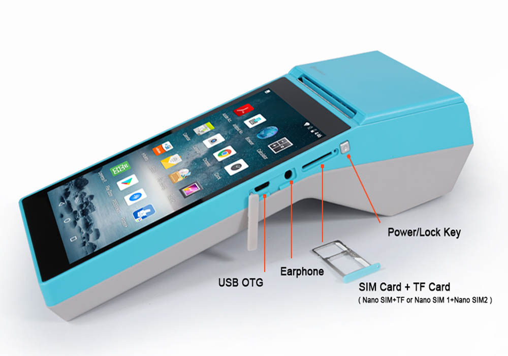 4G มือถือ android ร้านค้าปลีก pos