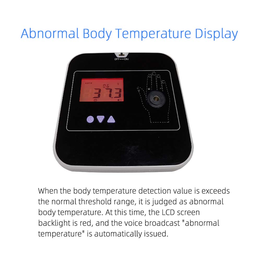 ตรวจสอบเครื่องวัดอุณหภูมิร่างกายอย่างรวดเร็ว