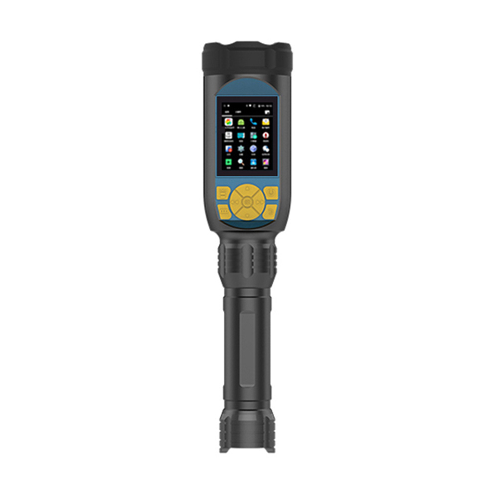 IP67 Android RFID GPS WiFi 4G วิดีโอเรียลไทม์ไฟฉาย LED ไฟฉายยามรักษาความปลอดภัยระบบตระเวนทัวร์

