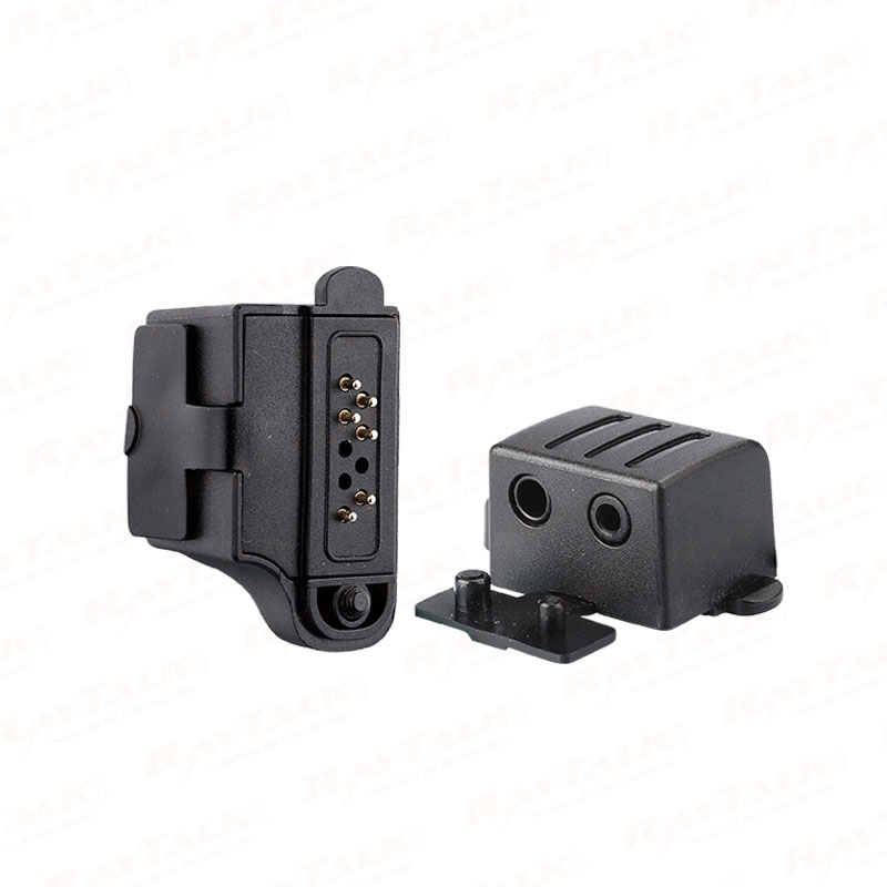 AP-06 walkie หูฟัง Adapter-Icom IC-F50/F51/F30GS multi pin connector 2 pin radio connector
