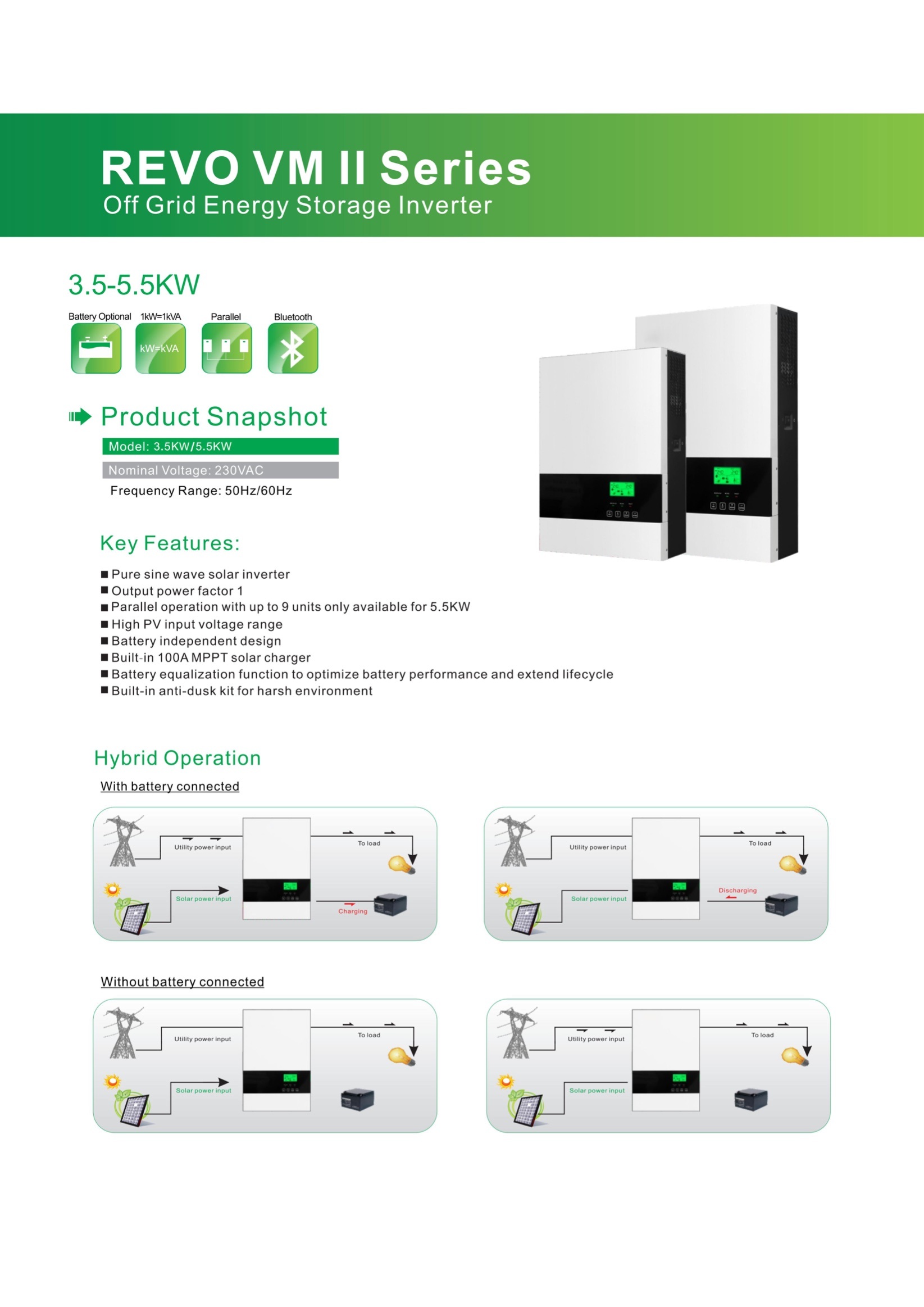 Off Grid Energy Storage Inverter ผู้จัดจำหน่าย