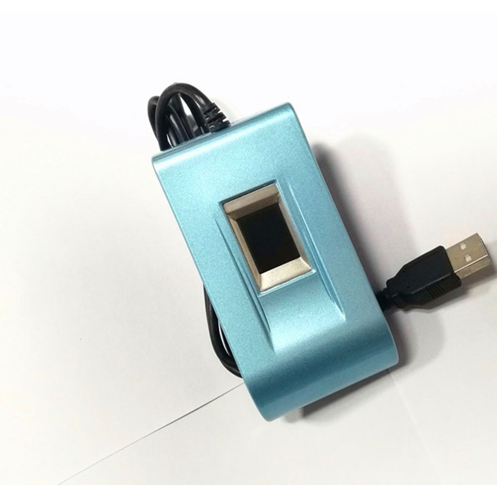 500DPI WSQ ANSI ISO Capacitive USB เครื่องอ่านลายนิ้วมือ Biometric สำหรับการรับรองความถูกต้อง
