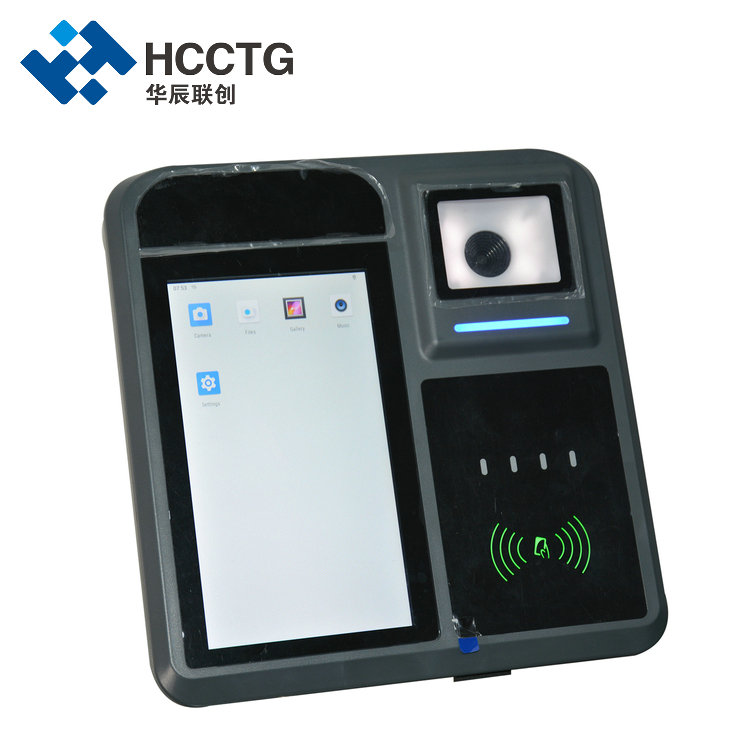 WiFi GPS Felica Android Smart Bus Validator เครื่องสแกนบาร์โค้ดตรวจสอบตั๋วบนรถบัส P18-Q
