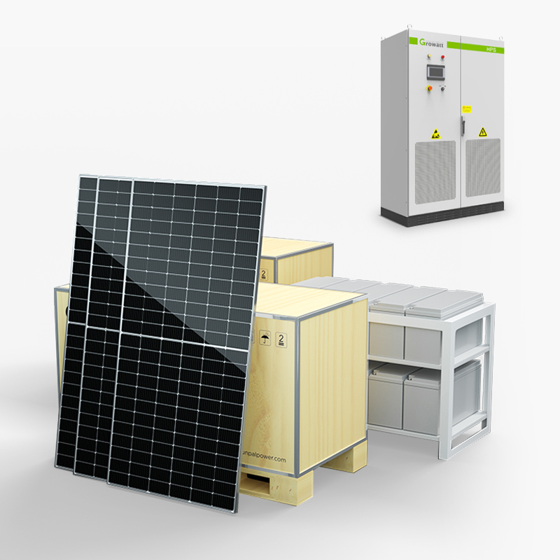 แผงโซลาร์เซลล์ Solar Off Grid Hybrid System Kit 30kw สำหรับ Home
