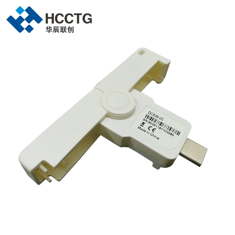 ขั้วต่อ USB Type C แบบย้อนกลับ ติดต่อเครื่องอ่านสมาร์ทการ์ด DCR38-UC
