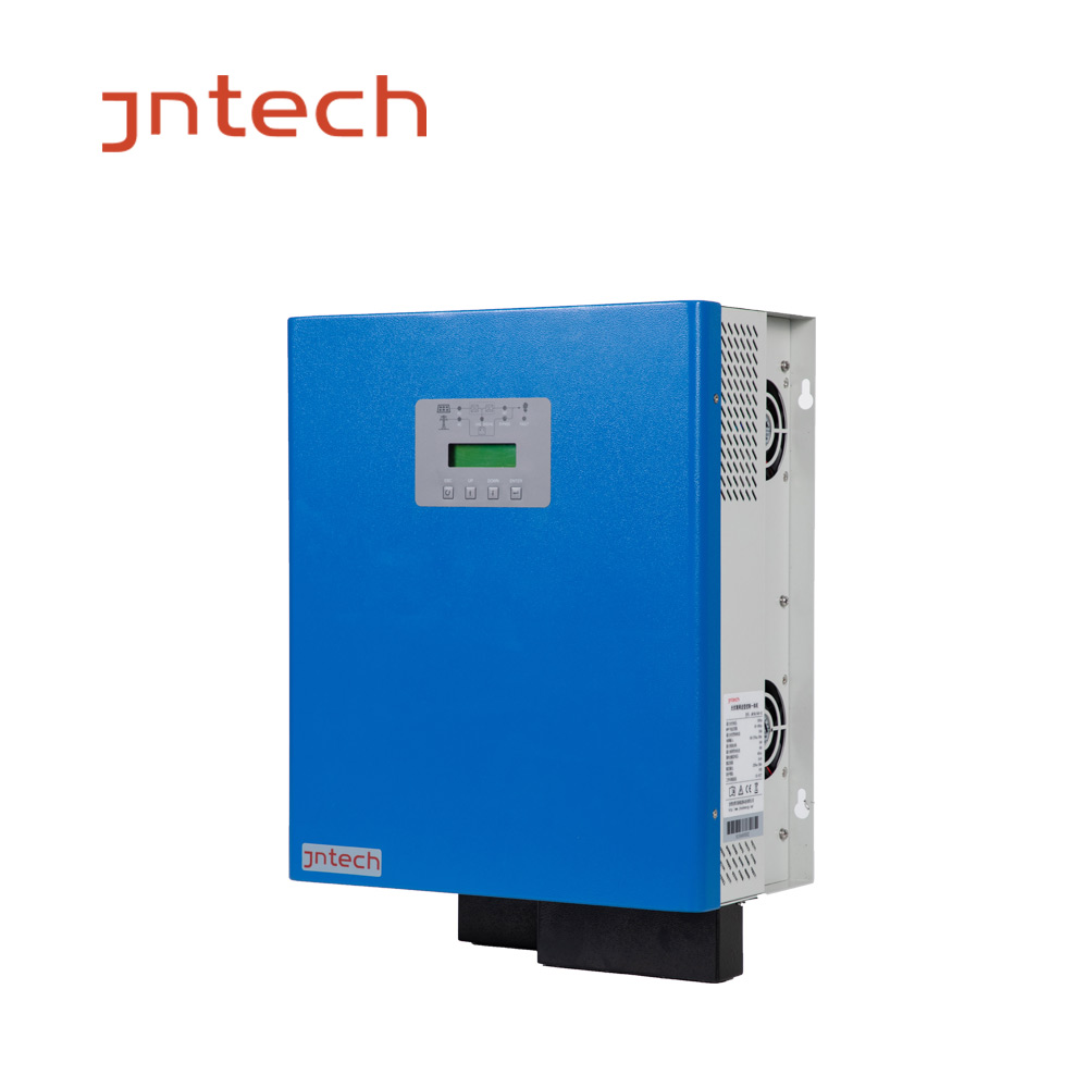 JNTECH 5kva 48v off-grid hybrid mppt อินเวอร์เตอร์พลังงานแสงอาทิตย์คลื่นไซน์บริสุทธิ์
