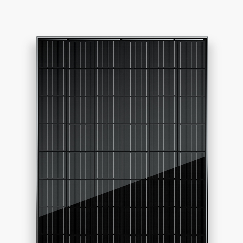 315-330W Black Backsheet Framed Photovoltaic Cell Monofacial Solar Module
