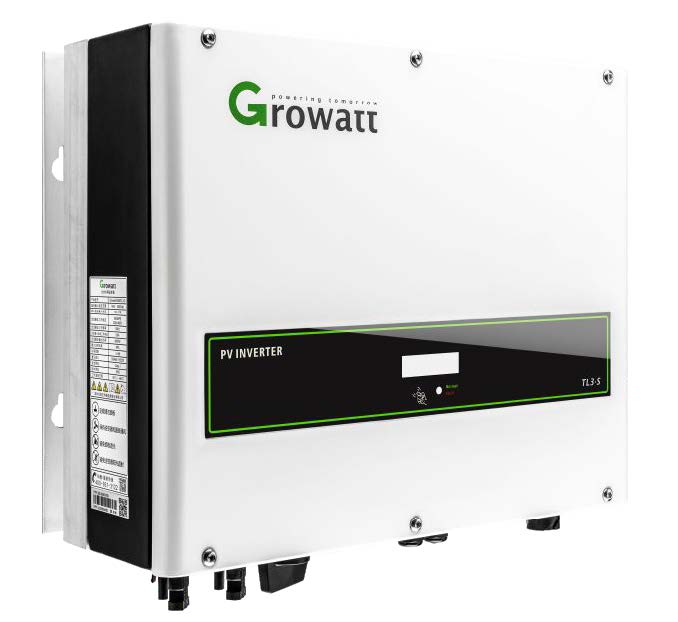 Growatt 8000TL3-S Growatt บนกริด 8KW 3 เฟสอินเวอร์เตอร์พลังงานแสงอาทิตย์

