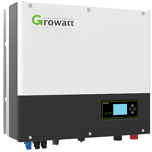 Growatt SPH 6000TL3-BH 6KW 3 เฟส Hybrid Solar Inverter 5000w On Off Grid Inverter
