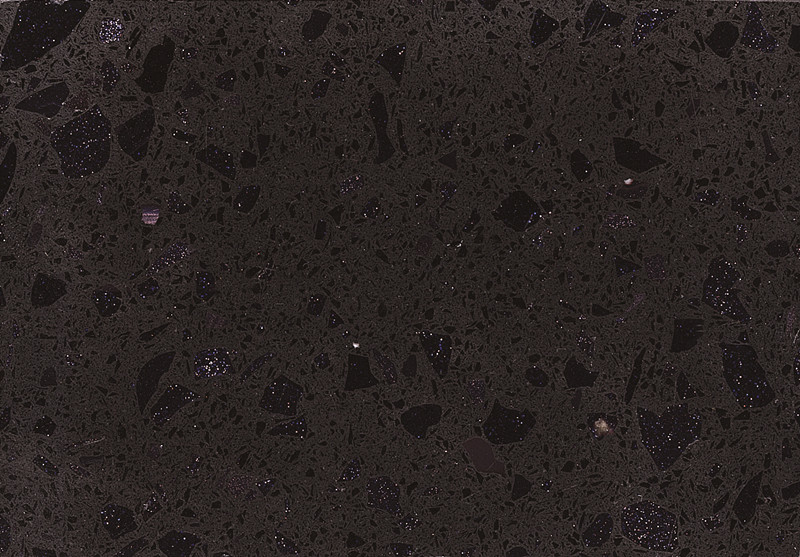 RSC7015 หินควอตซ์สีดำปารีสขัดเงาเทียม
