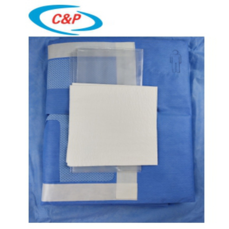 ใช้ในทางการแพทย์ Disposable Laparotomy Surgical Drape Pack ซัพพลายเออร์
