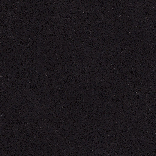 OP2801 ผู้ผลิตเคาน์เตอร์ครัวหินควอตซ์บริสุทธิ์สีดำบริสุทธิ์
