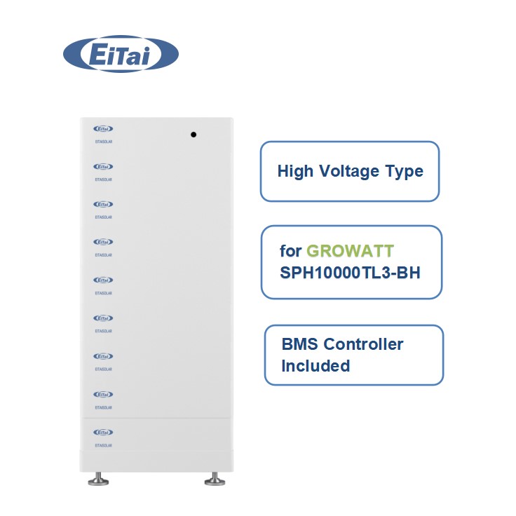 EITAI แบตเตอรี่ไฟฟ้าแรงสูง 96v 400v Deep Cycle Commercial 10Kwh 15Kwh 30Kwh แบตเตอรี่ลิเธียมพลังงานแสงอาทิตย์
