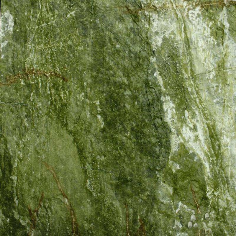 กระเบื้องหินอ่อนสีเขียว Verde Ming ของจีน
