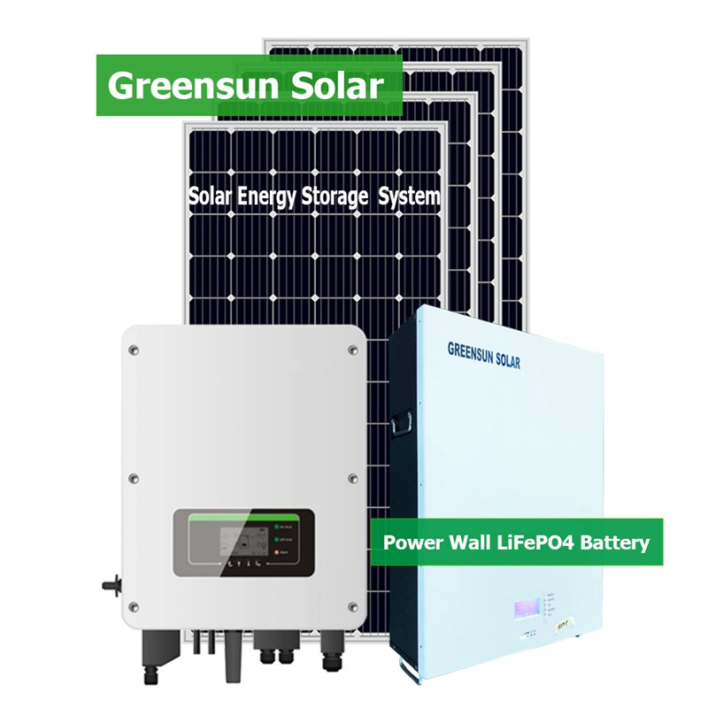 Hybrid Off Grid เครื่องกำเนิดไฟฟ้าพลังงานแสงอาทิตย์พลังงานแสงอาทิตย์ 8KW 10KW 12KW 15KW พร้อมแบตเตอรี่รอบลึก 20KWH 40KWH
