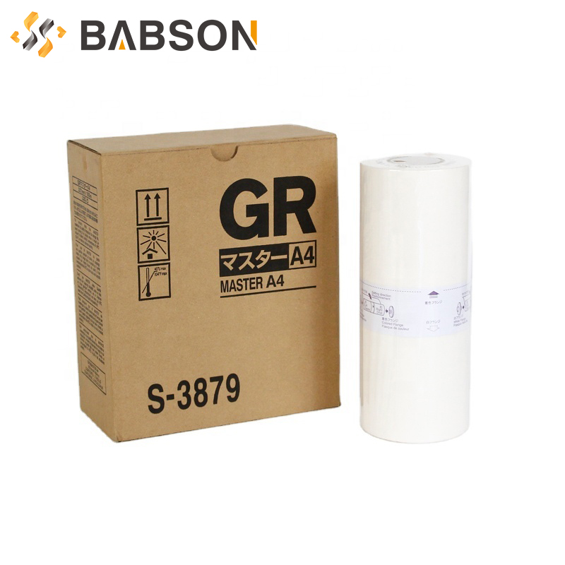 S-3879-GR A4 Master Paper สำหรับ RISO
