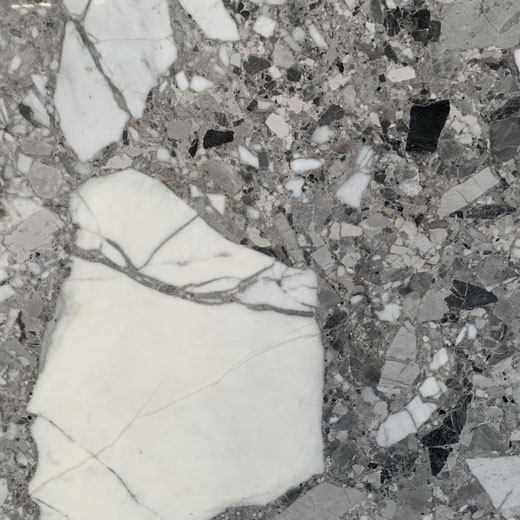 เคาน์เตอร์หินอ่อนหินธรรมชาติหินอ่อนสีหินธรรมชาติแผ่นหินอ่อนสีเทา
