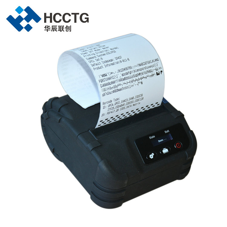 80 มม. ESC/POS USB Bluetooth Mobile 2D เครื่องพิมพ์บาร์โค้ด HCC-L36
