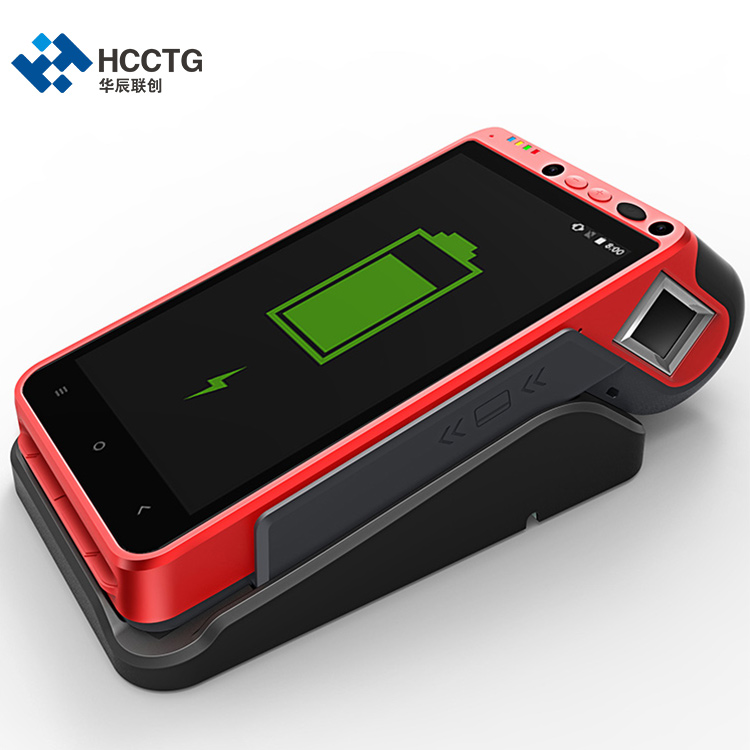 เครื่อง NFC Android POS สำหรับเครื่องอ่านสมาร์ทการ์ด การชำระเงิน HCC-Z100
