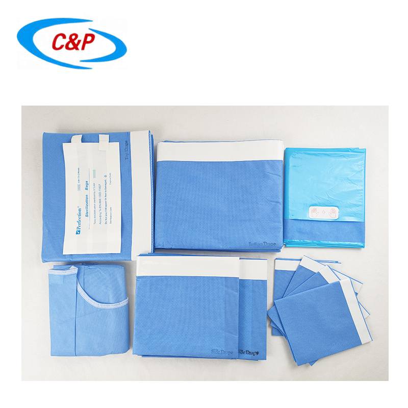 ขายร้อน Disposable Sterile Universal Drape Pack Kits
