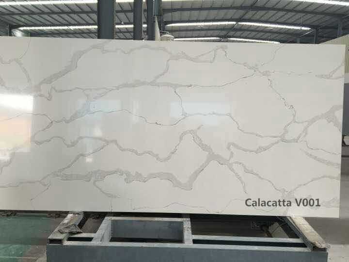 RSC V001 หินควอตซ์ Calaccata ตัดตามขนาด
