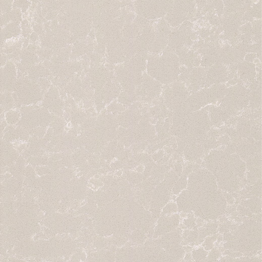 ราคาที่แข่งขันได้ Beige Quartz Stone White Carrara Vein Prefab Countertop Cost
