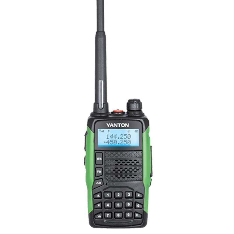 Walkie Talkie Dual Band VHF UHF สถานีวิทยุ CB แบบพกพา
