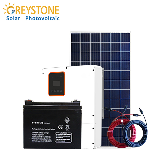 Greystone PV 8kw Hybrid Solar System พร้อมที่เก็บแบตเตอรี่
