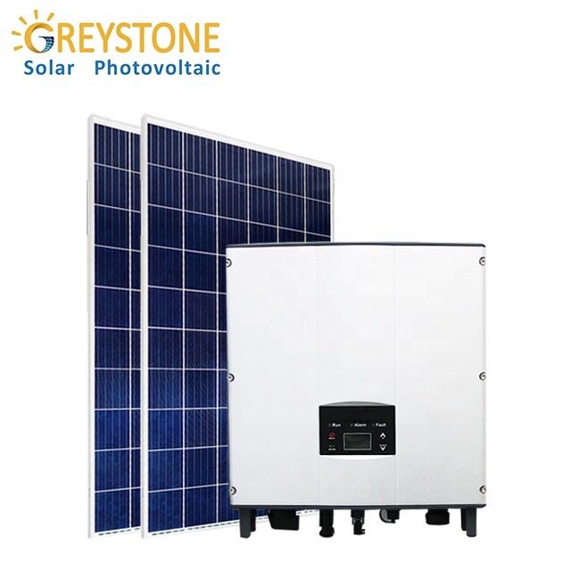 Greystone 20kw ระบบพลังงานแสงอาทิตย์แบบ On-grid แบบใช้พลังงานสูง ไม่รวมแบตเตอรี่

