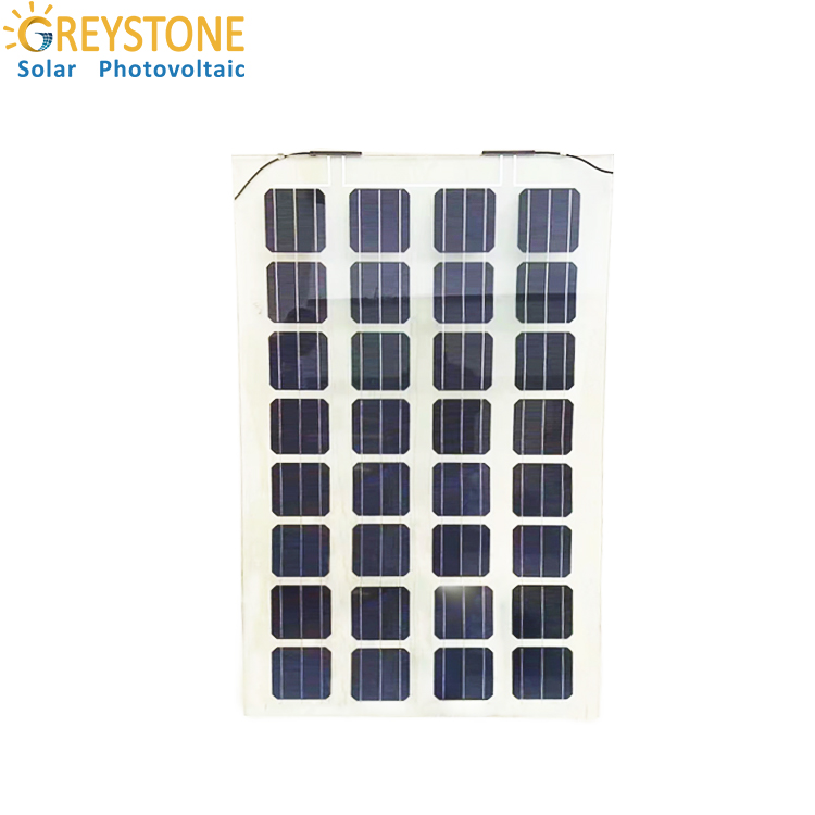 Greystone 280W แผงเซลล์แสงอาทิตย์แบบกระจกสองชั้นสำหรับห้องแสงแดด
