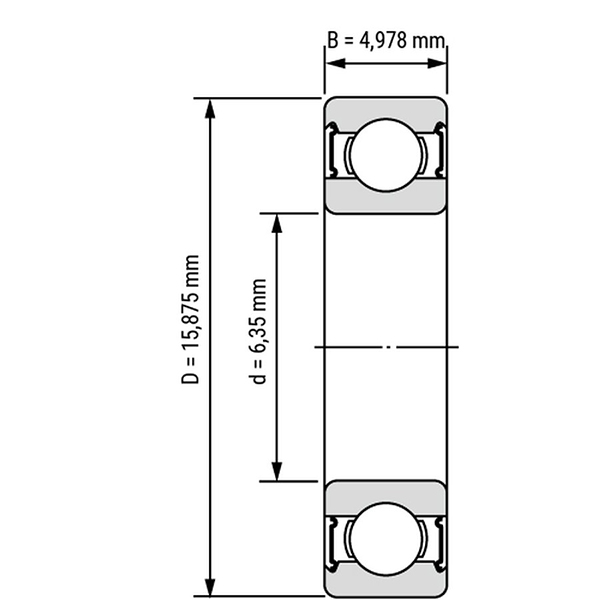 Vac Cleaner Motor แบริ่ง